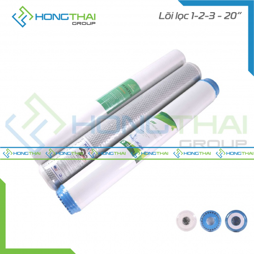 Bộ lõi lọc nước 123 20