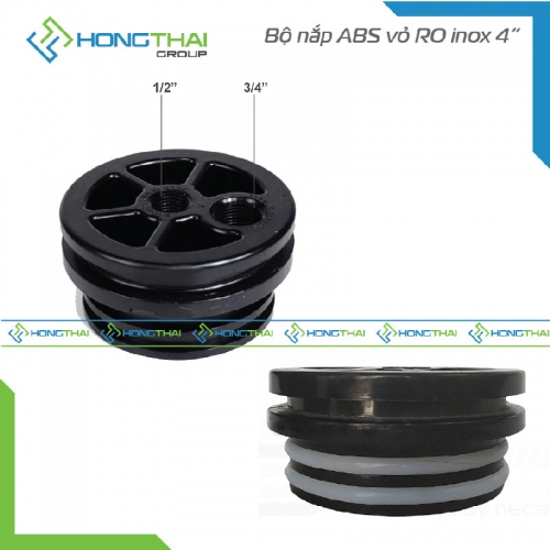 Bộ nắp ABS vỏ RO inox 4