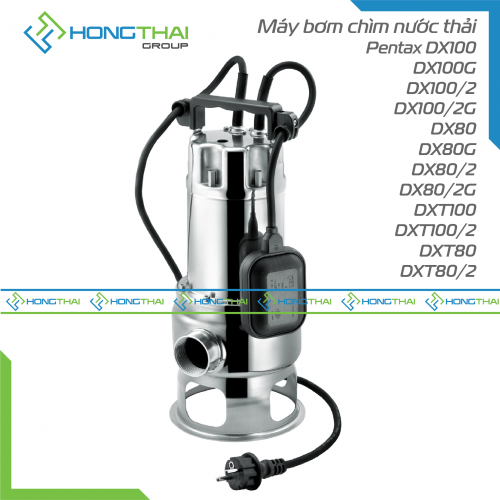  Bơm chìm nước thải Pentax Serie DX và DXT