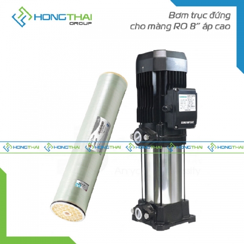 Bơm trục đứng áp cao cho màng RO 8