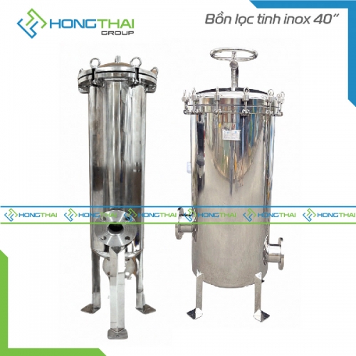 Bồn lọc tinh gia công inox 40