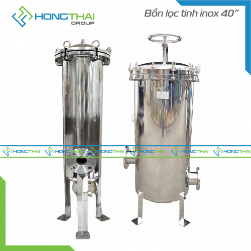 Bồn lọc tinh gia công inox 40