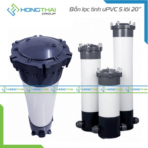  Bồn lọc tinh uPVC 5 lõi 20