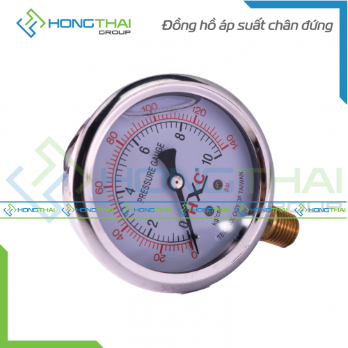 Đồng hồ áp suất chân đứng