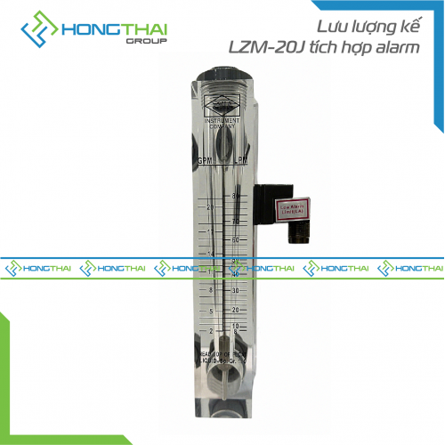 Lưu lượng kế LZM-20J tích hợp alarm
