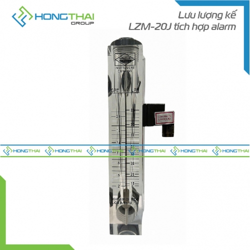 Lưu lượng kế LZM-20J tích hợp alarm