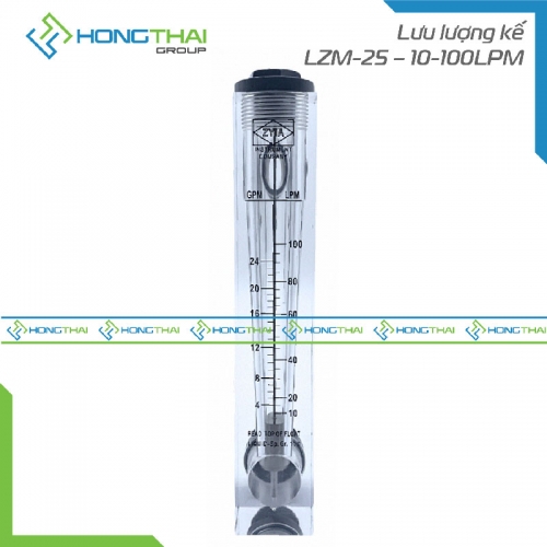 Lưu lượng kế LZM-25 – 10-100LPM