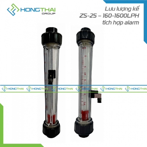 Lưu lượng kế LZS-25 – 160-1600LPH tích hợp alarm
