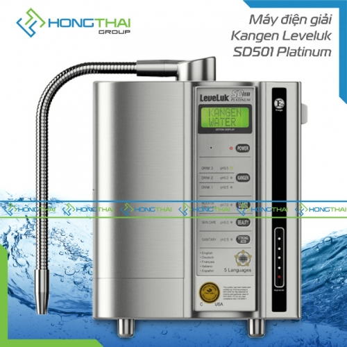 Máy lọc nước điện giải Kangen Leveluk SD501 Platinum