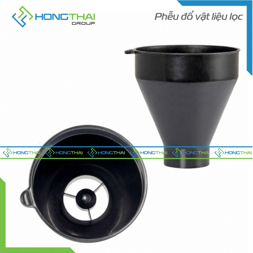  Phễu đổ vật liệu lọc