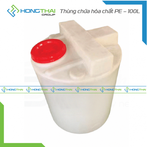 Thùng chứa hóa chất PE – 100L