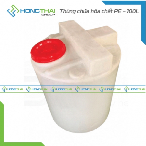 Thùng chứa hóa chất PE – 100L