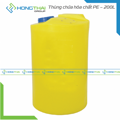 Thùng chứa hóa chất PE – 200L