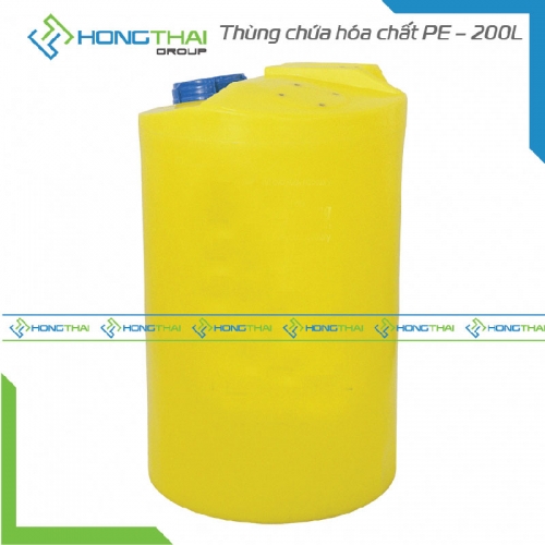 Thùng chứa hóa chất PE – 200L