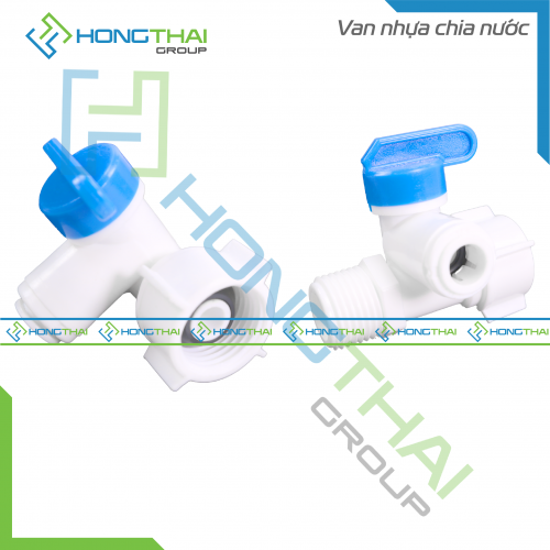 Van chia nước bằng nhựa