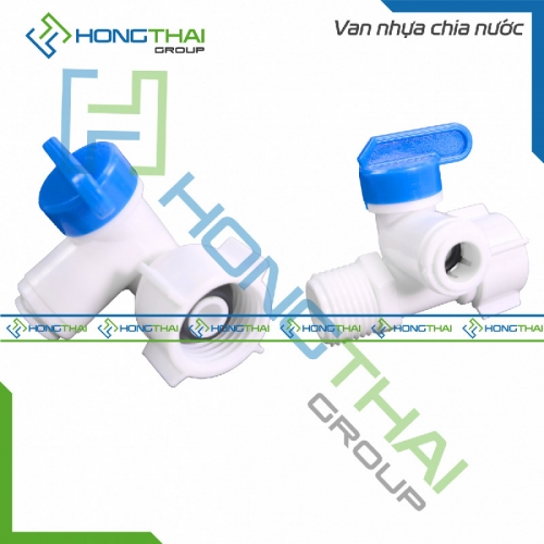 Van chia nước bằng nhựa