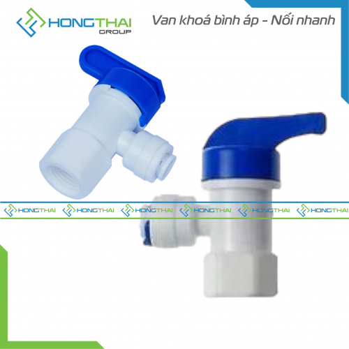 Van khoá bình áp nối nhanh