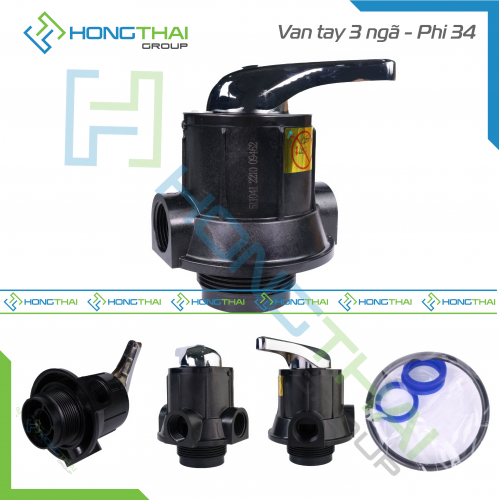 Van tay 3 ngã - Phi 34